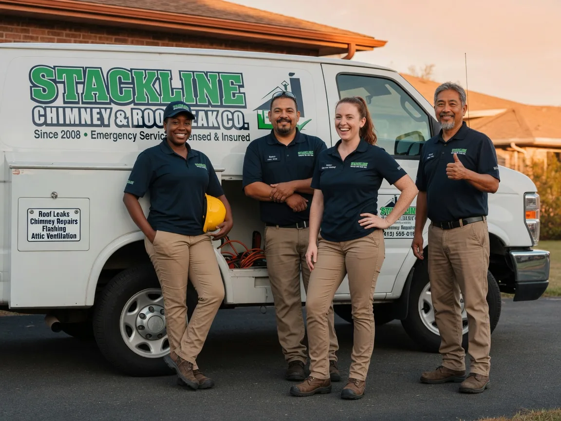 Chimney flashing repair company in Ethel, WV